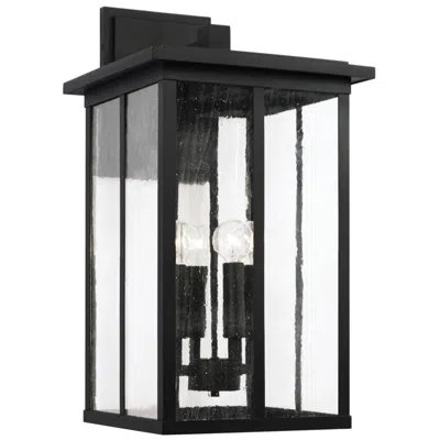 Capital Lighting Capital Barret 21 1/2" High Black 4-light Outdoor Wall Light