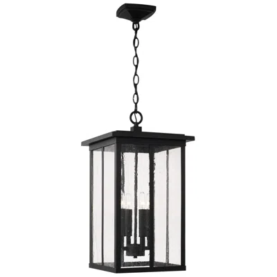 Capital Lighting Capital Barrett 21" High Black Outdoor Hanging Light