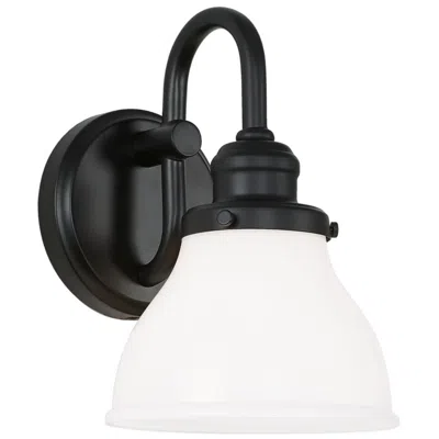 Capital Lighting Capital Baxter10" High Matte Black Wall Sconce