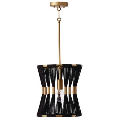 Capital Lighting Capital Bianca 12 1/4" Wide Patinaed Brass Pendant Light