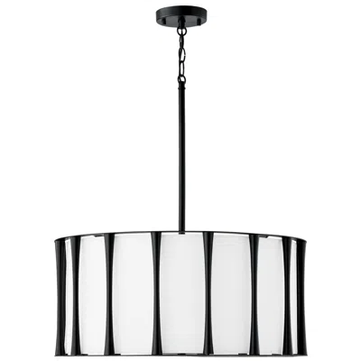 Capital Lighting Capital Bodie 24 1/2" Wide Matte Black Pendant Light
