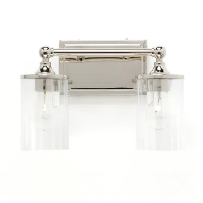 Capital Lighting Capital Camden 9 1/4"h Polished Nickel 2-light Wall Sconce