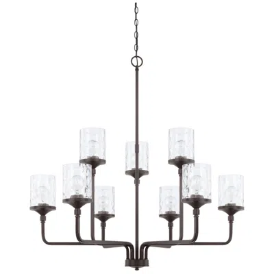 Capital Lighting Capital Colton 38" Wide Bronze 9-light Chandelier