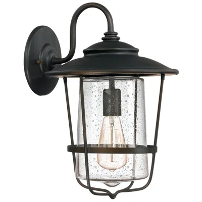 Capital Lighting Capital Creekside 16 1/4"h Old Bronze Outdoor Wall Light