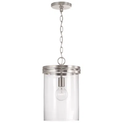 Capital Lighting Capital Fuller 9 1/4" Wide Brushed Nickel Mini Pendant