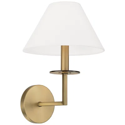 Capital Lighting Capital Gilda 14 3/4" High Aged Brass Wall Sconce