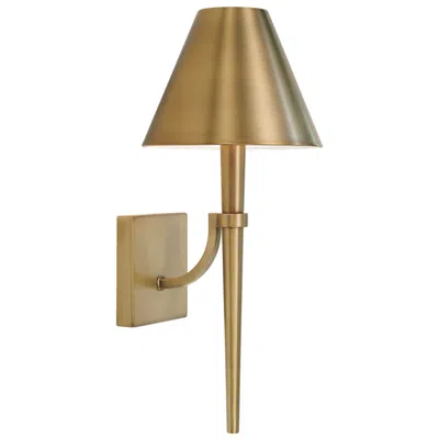 Capital Lighting Capital Holden 18 3/4" High Aged Brass Metal Wall Sconce