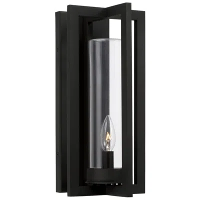 Capital Lighting Capital Kent 15" High Black Outdoor Wall Light