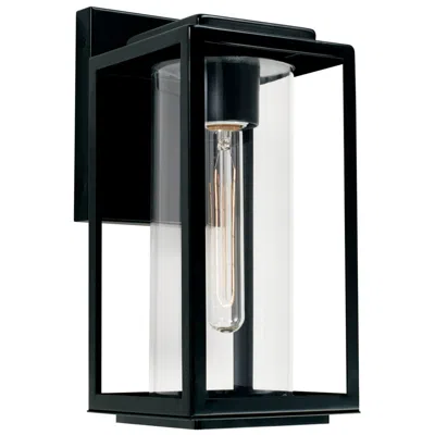 Capital Lighting Capital Kessler 13 1/4" High Matte Black Outdoor Wall Light
