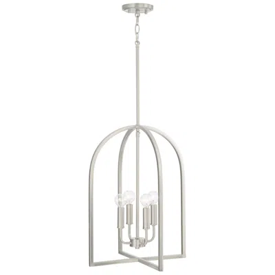 Capital Lighting Capital Lawson 16" Wide Brushed Nickel 4-light Pendant
