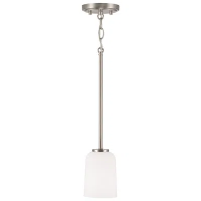 Capital Lighting Capital Lawson 5" Wide Brushed Nickel Mini Pendant