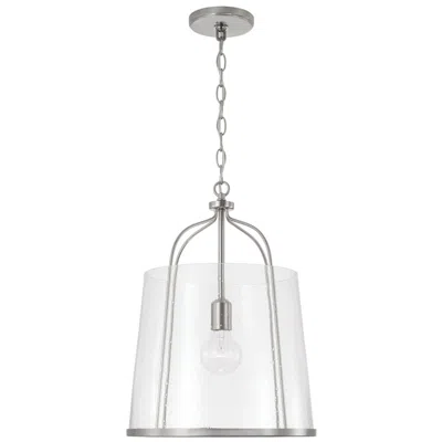 Capital Lighting Capital Madison 14" Wide Brushed Nickel Pendant Light