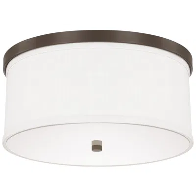 Capital Lighting Capital Midtown 15 3/4" Wide Burnished Bronze Ceiling Light