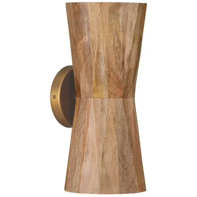 Capital Lighting Capital Nadeau 15" High Light Wood Wall Sconce