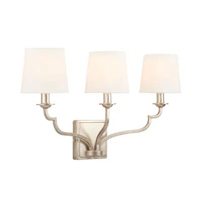 Capital Lighting Capital Ophelia 24 1/2" Wide Winter Gold 3-light Bath Light