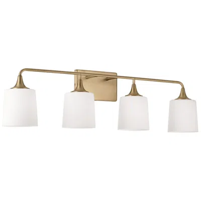 Capital Lighting Capital Presley 36 3/4" Wide Aged Brass 4-light Bath Light