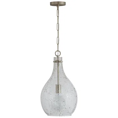 Capital Lighting Capital Rabun 12" Wide Brushed Nickel Mini Pendant
