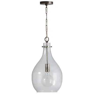 Capital Lighting Capital Rabun 12" Wide Brushed Pewter Teardrop Mini Pendant