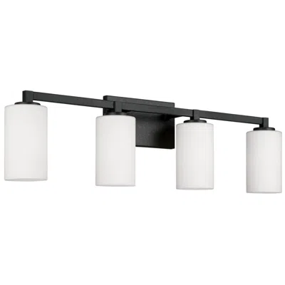 Capital Lighting Capital Ravenwood 32 3/4" Wide Black Iron 4-light Bath Light