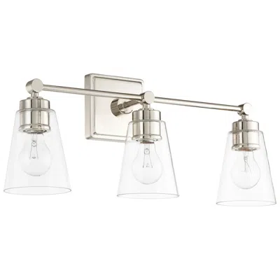 Capital Lighting Capital Rory 23"w Polished Nickel 3-light Vanity Bath Light