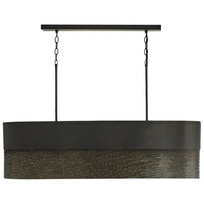 Capital Lighting Capital Sana 43" Wide Gray Iron Linear Pendant Light