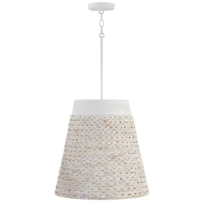 Capital Lighting Capital Tallulah 18" Wide Chalk Wash Pendant Light