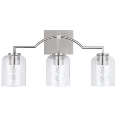 Capital Lighting Carter 22" Wide Brushed Nickel 3-light Vanity Bath Light