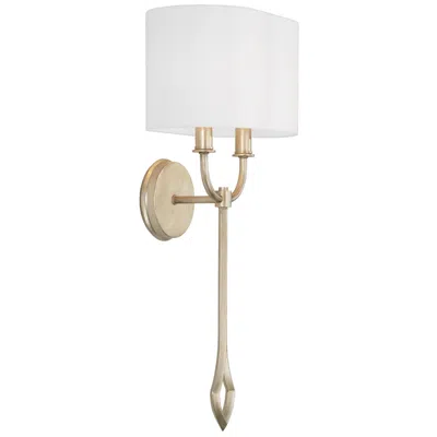 Capital Lighting Claire 24 3/4" High Brushed Champagne Wall Sconce