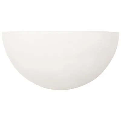 Capital Lighting Crescent 5" High Matte White Opal Glass Wall Sconce