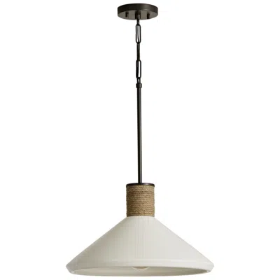 Capital Lighting Destin 1 Light Pendant 18" Dark Pewter