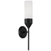 Capital Lighting Devon 1 Light Sconce 5" Matte Black