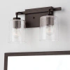Capital Lighting Greyson 2-light Dimmable Vanity Light In Bronze