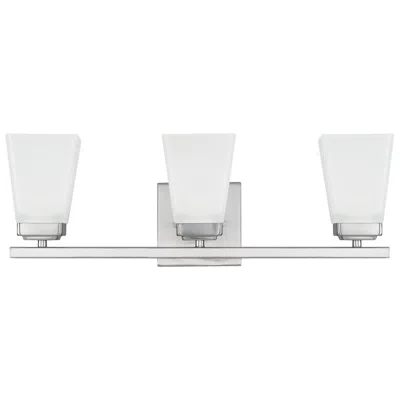 Capital Lighting Homeplace Lighting Baxley 3 Lig Vanity 21.75" Brushed Nickel