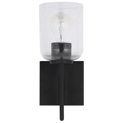 Capital Lighting Homeplace Lighting Carter 1 Light Sconce 5" Matte Black