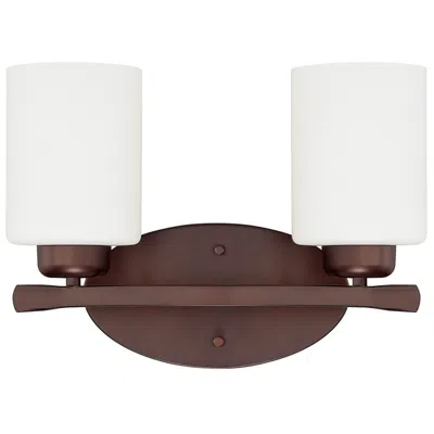 Capital Lighting Homeplace Lighting Dixon 2 Light Vanity 13" Bronze