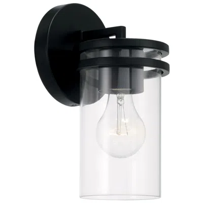 Capital Lighting Homeplace Lighting Fuller 1 Light Sconce 5" Matte Black