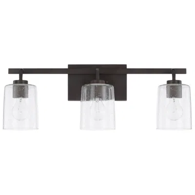 Capital Lighting Homeplace Lighting Greyson 3 Light Vanity 24.5" Bronze