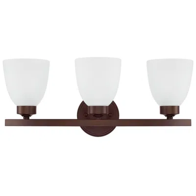 Capital Lighting Homeplace Lighting Jameson 3 Lig Vanity 21" Bronze