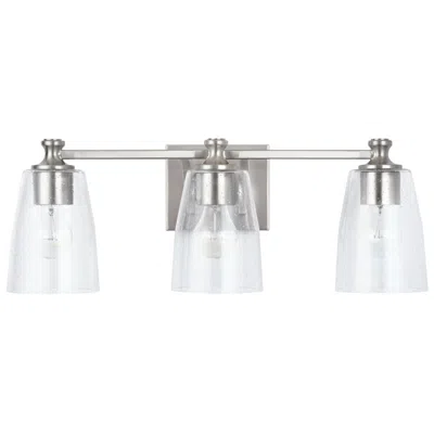 Capital Lighting Homeplace Lighting Myles 3 Light Vanity 23" Brushed Nickel