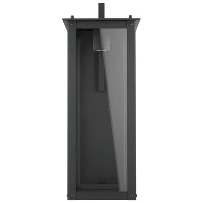 Capital Lighting Hunt 29" High Black Aluminum Outdoor Lantern Wall Light