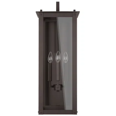 Capital Lighting Hunt 29"h Oiled Bronze Aluminum 4-light Outdoor Wall Light