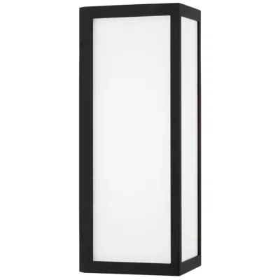 Capital Lighting Irvin 1 Light Outdoor Small Wall Lantern 7.5" Black