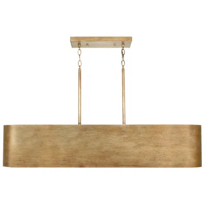 Capital Lighting Jude 44" Wide Mystic Luster Linear Island Pendant