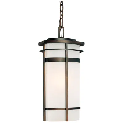 Capital Lighting Lakeshore 1 Light Outdoor Hanging Lantern Old Bronze