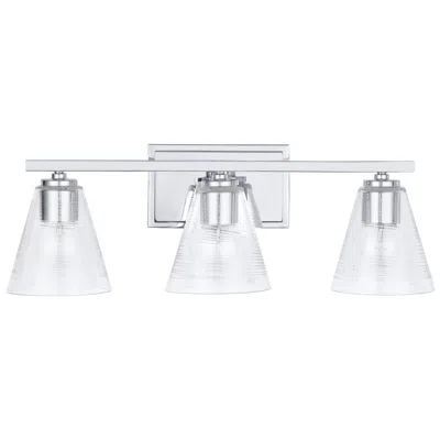 Capital Lighting Layla 3 Light Vanity 24" Chrome