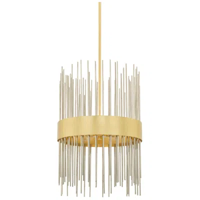 Capital Lighting Lena 4 Light Pendant 15" Fire And Ice