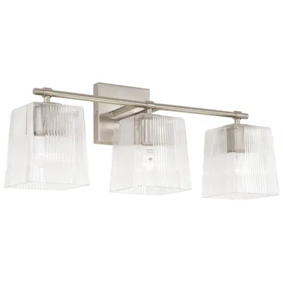 Capital Lighting Lexi 3 Light Vanity 23" Brushed Nickel