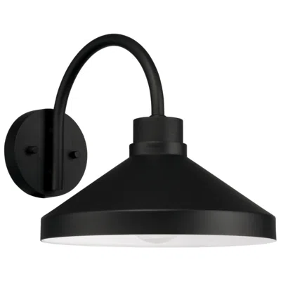 Capital Lighting Lofton 1 Light Outdoor Wall Lantern 11.25" Black