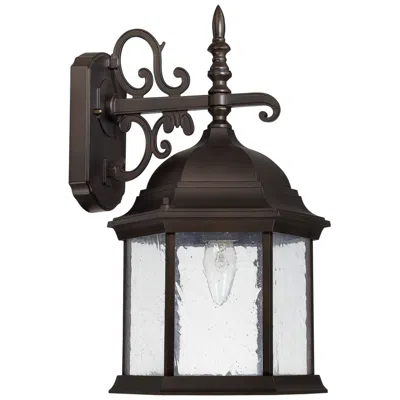 Capital Lighting Main Street 1 Light Outdoor Wall-lantern Old Bronze
