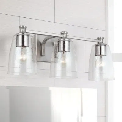Capital Lighting Myles Dimmable Vanity Light In Brushed Nickel
